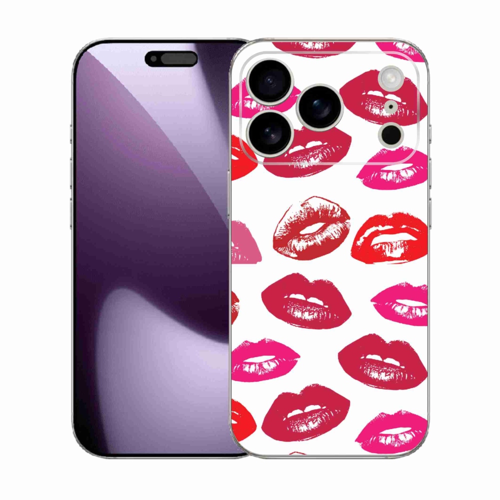 Gélový kryt mmCase na iPhone 17 Pro - pery