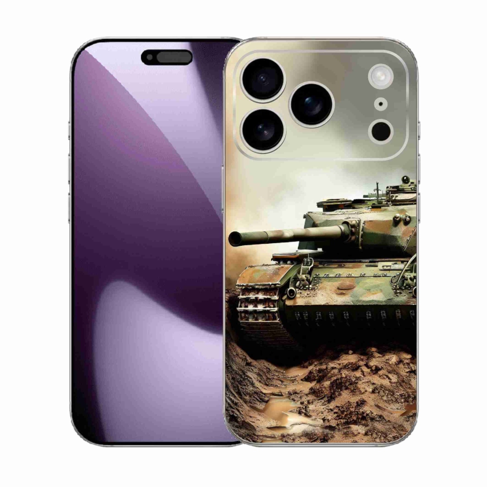 Gélový kryt mmCase na iPhone 17 Pro - tank
