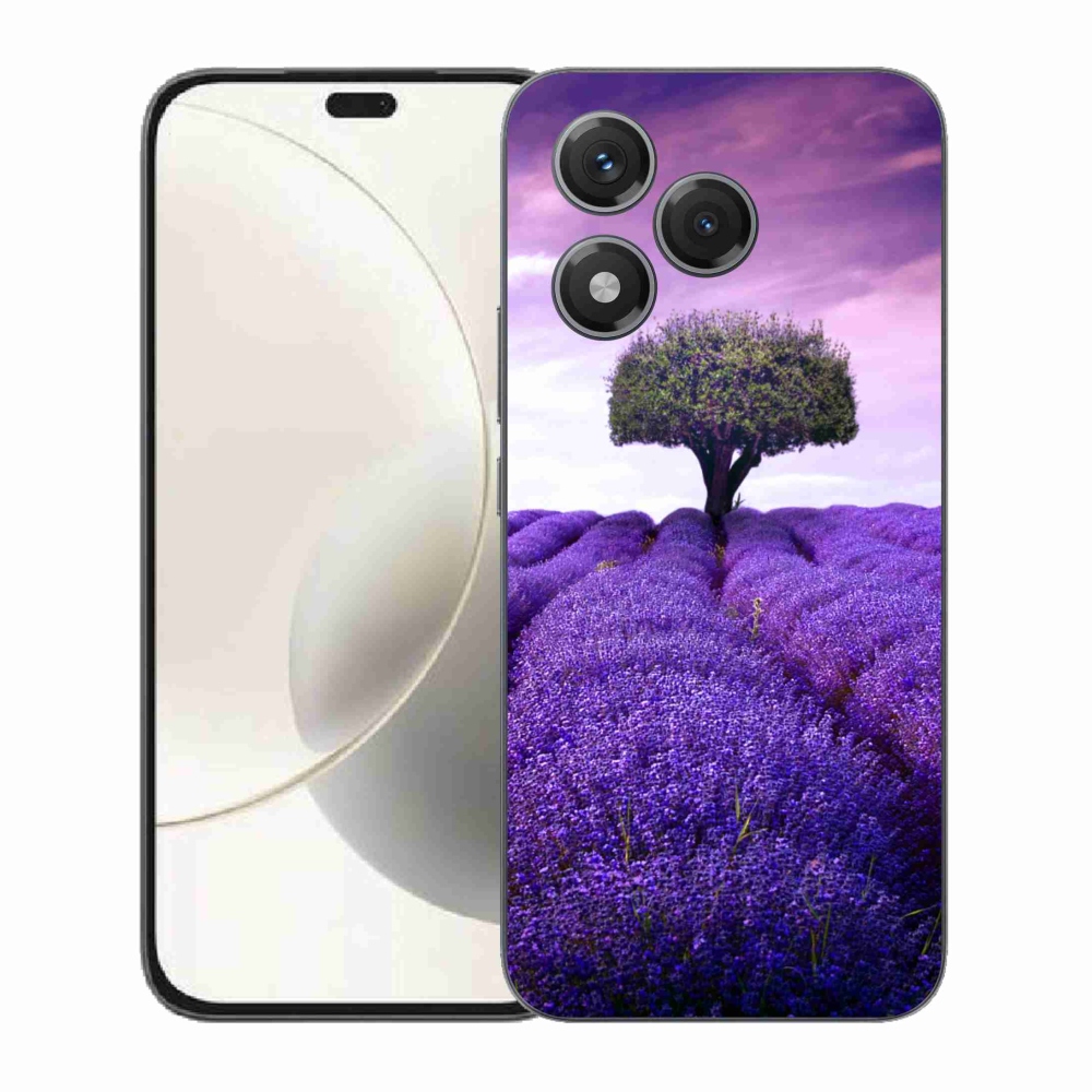 Gélový kryt mmCase na Honor 400 Lite - levanduľová lúka