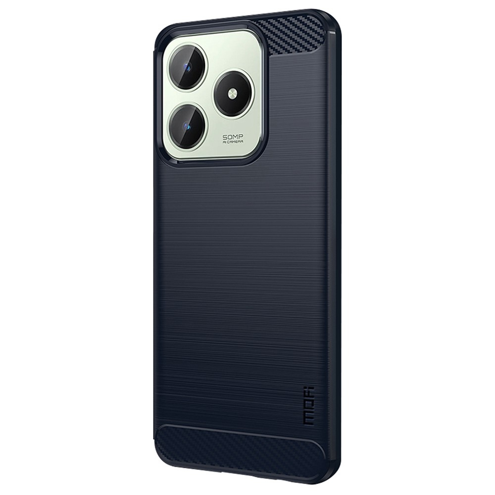 Carbon odolný gélový obal na Realme C61/C63 - modrý