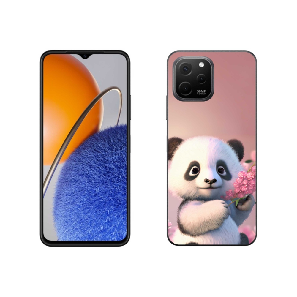 Gélový kryt mmCase na Huawei Nova Y61 - roztomilá panda