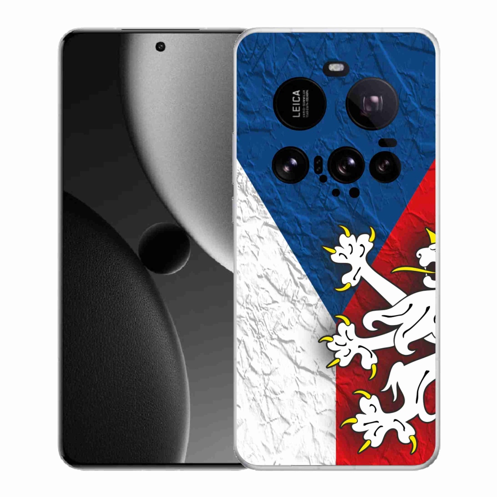 Gélový kryt mmCase na Xiaomi 15 Ultra - česká vlajka 1
