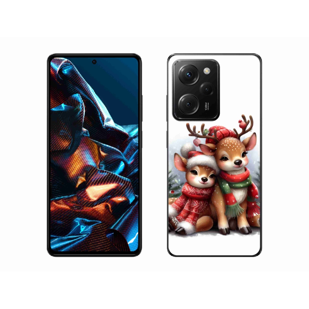 Gélový kryt mmCase na Xiaomi Poco X5 Pro 5G - vianočné soby