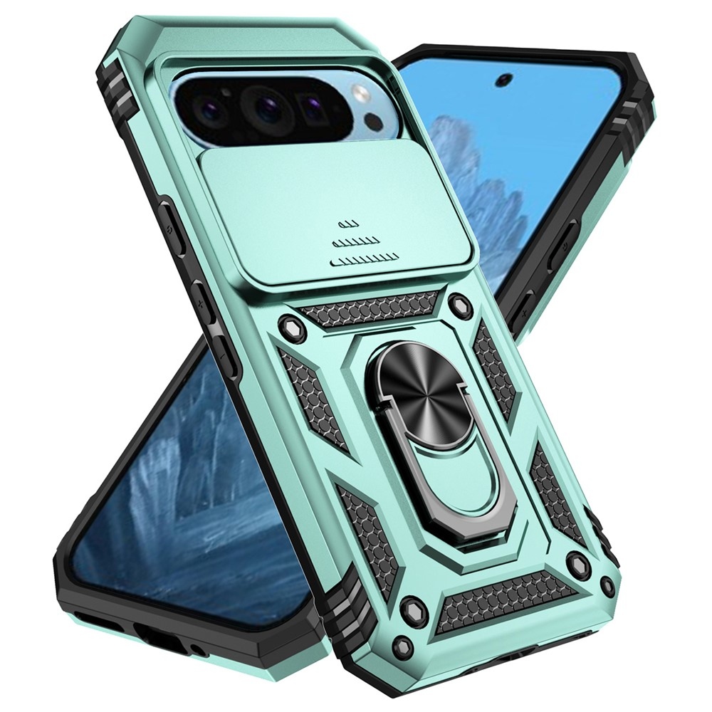 Slide odolný kryt na Pixel 10 Pro/Pixel 10/9 Pro/9 - zelený