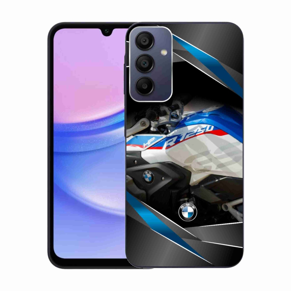 Gélový kryt mmCase na Samsung Galaxy A15 4G/5G - motorka bmw 1