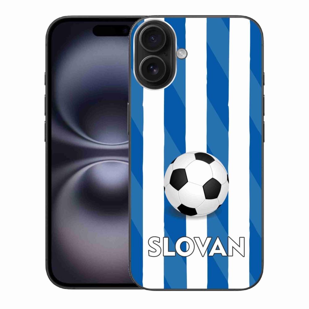 Gélový kryt mmCase na iPhone 16 Plus - Slovan