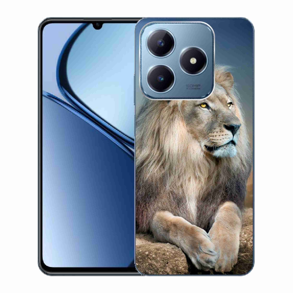 Gélový obal mmCase na Realme C63 - lev 1