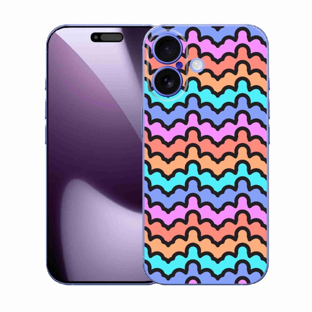 Gélový kryt mmCase na iPhone 17 - abstraktný motív 30