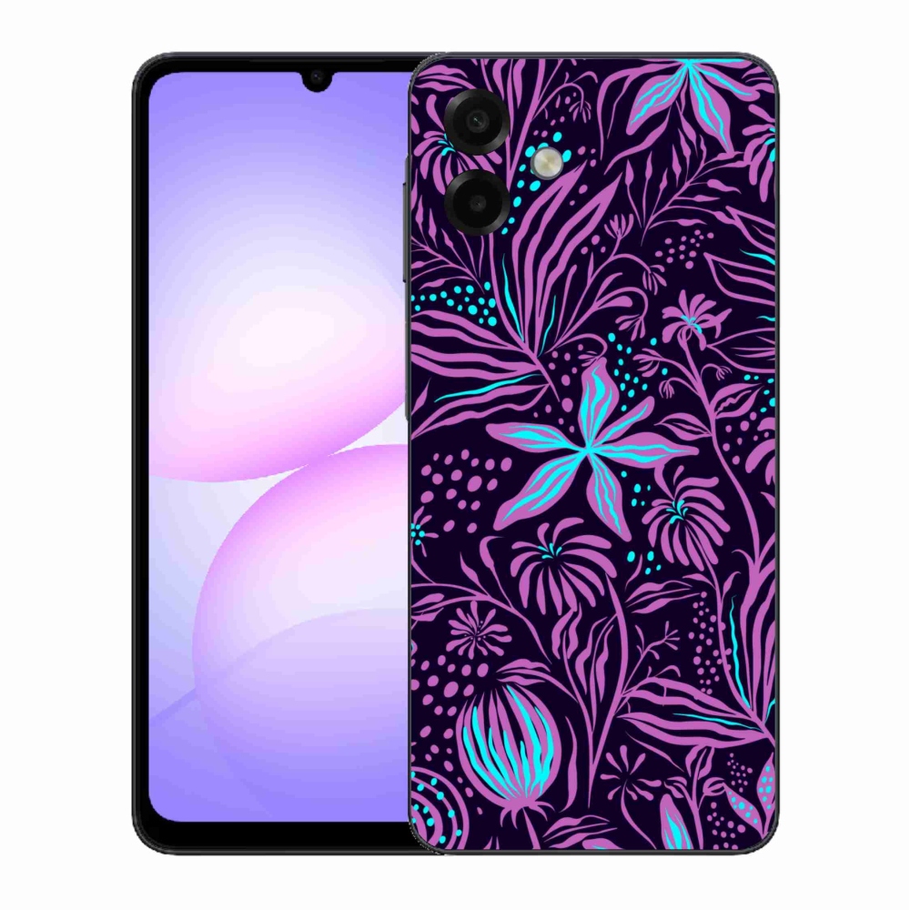 Gélový kryt mmCase na Samsung Galaxy A07 4G - kvety 2