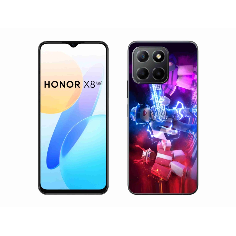 Gélový kryt mmCase na Honor X8 5G/Honor 70 Lite 5G - roblox