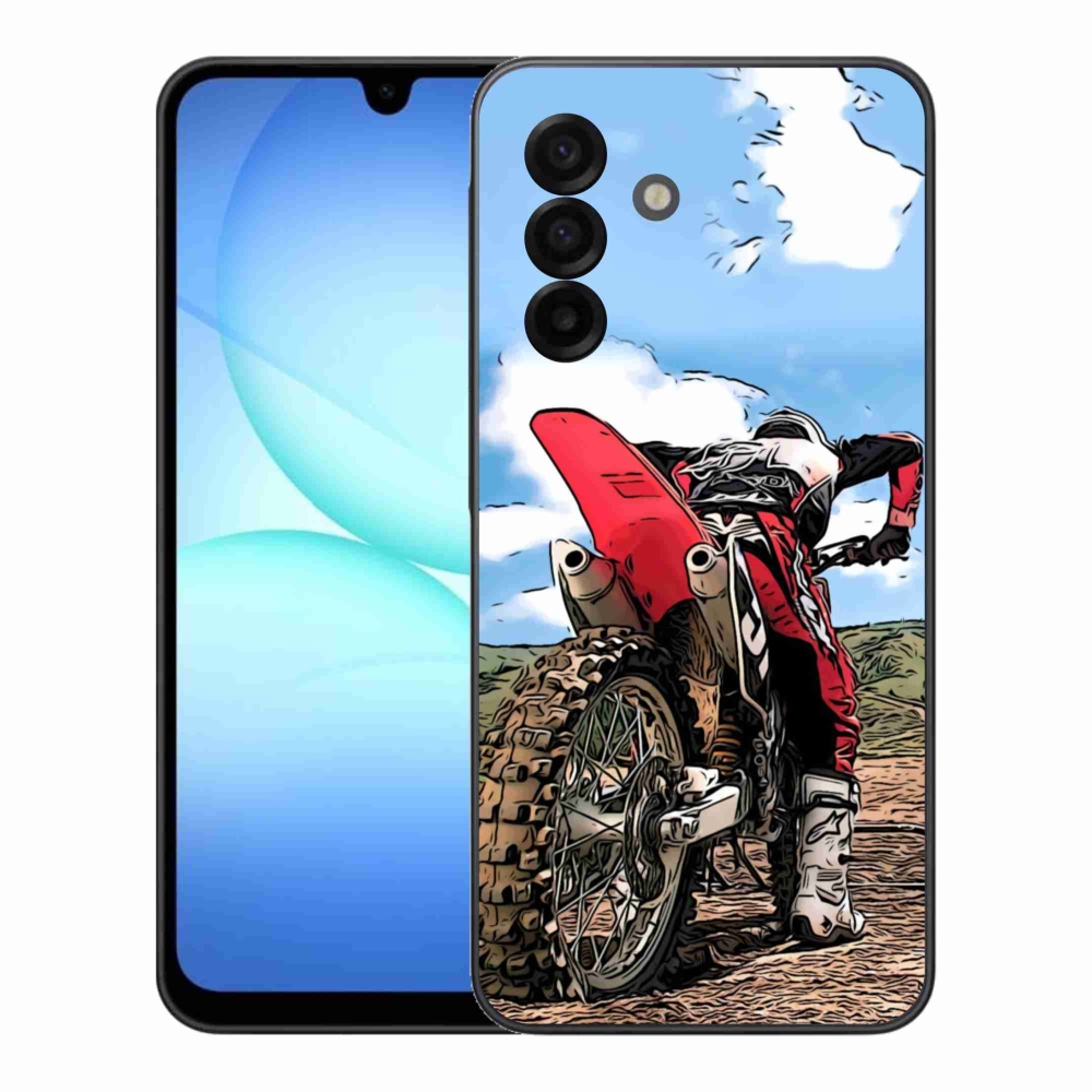 Gélový kryt mmCase na Samsung Galaxy A17 5G - moto