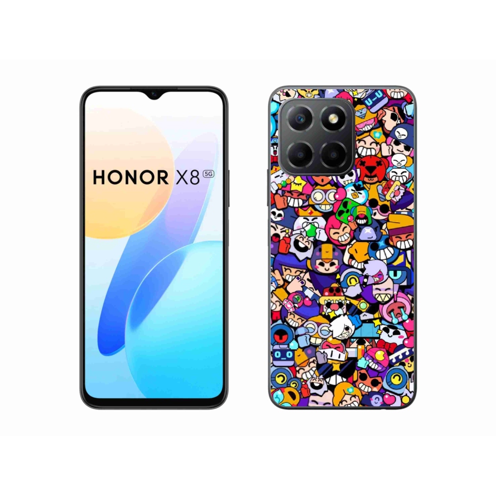 Gélový kryt mmCase na Honor X8 5G/Honor 70 Lite 5G - brawl stars 2