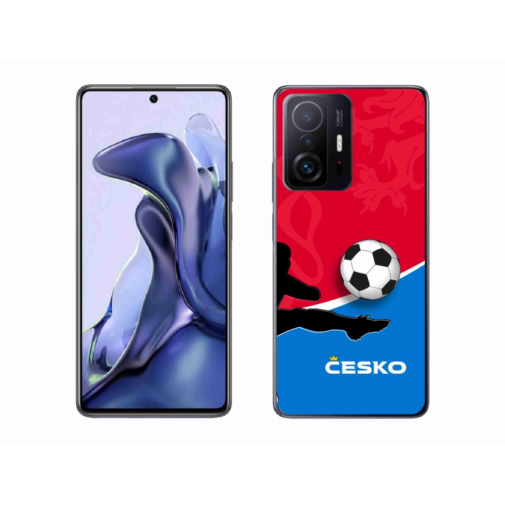 Gélový kryt mmCase na Xiaomi 11T Pro - futbal Česko 2