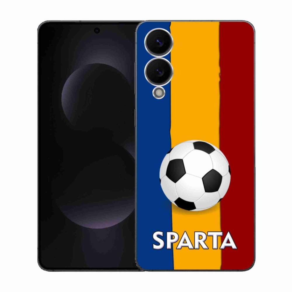Gélový kryt mmCase na Samsung Galaxy S25 Edge - futbal 1