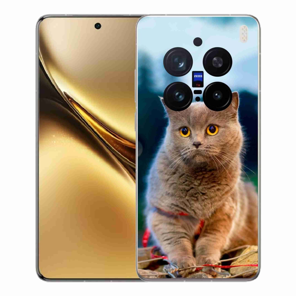 Gélový kryt mmCase na Vivo X200 Pro 5G - britská modrá 2