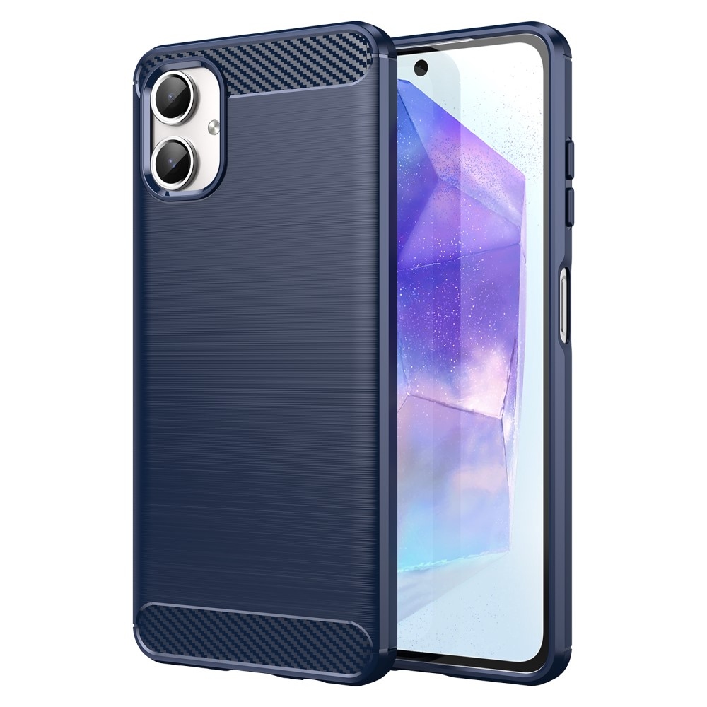 Carbon odolný gélový obal na Samsung Galaxy A06 4G - modrý
