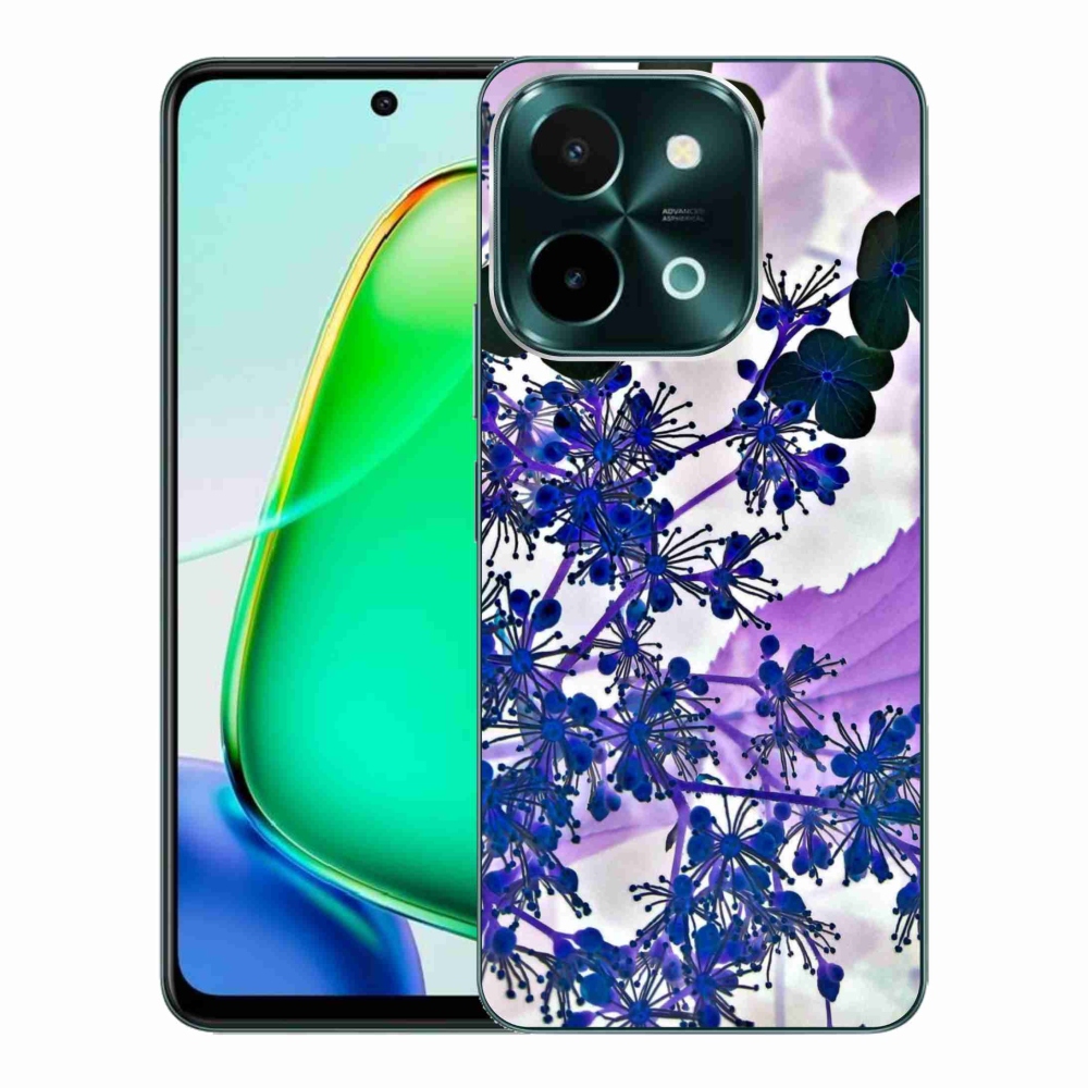 Gélový kryt mmCase na Vivo Y28 - kvet hortenzie