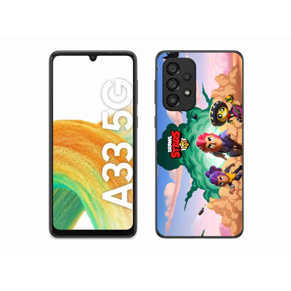 Gélový kryt mmCase na Samsung Galaxy A33 5G - brawl stars