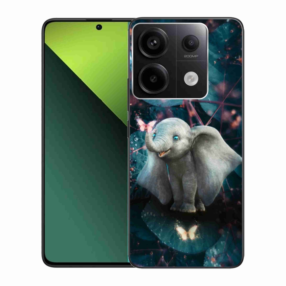 Gélový kryt mmCase na Xiaomi Redmi Note 13 Pro 5G/Poco X6 5G - roztomilý slon