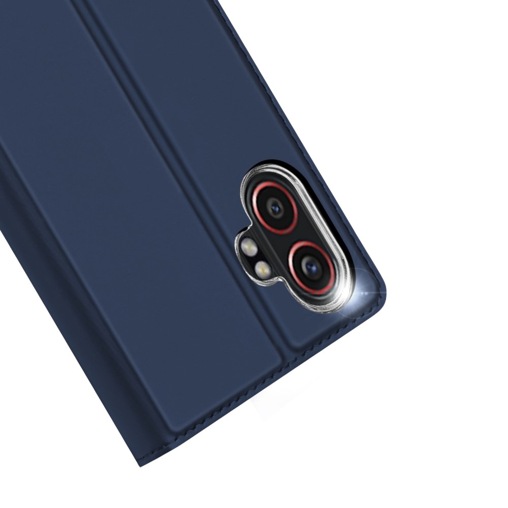 DUX knižkové púzdro na Samsung Galaxy Xcover 7 Pro - tmavomodré