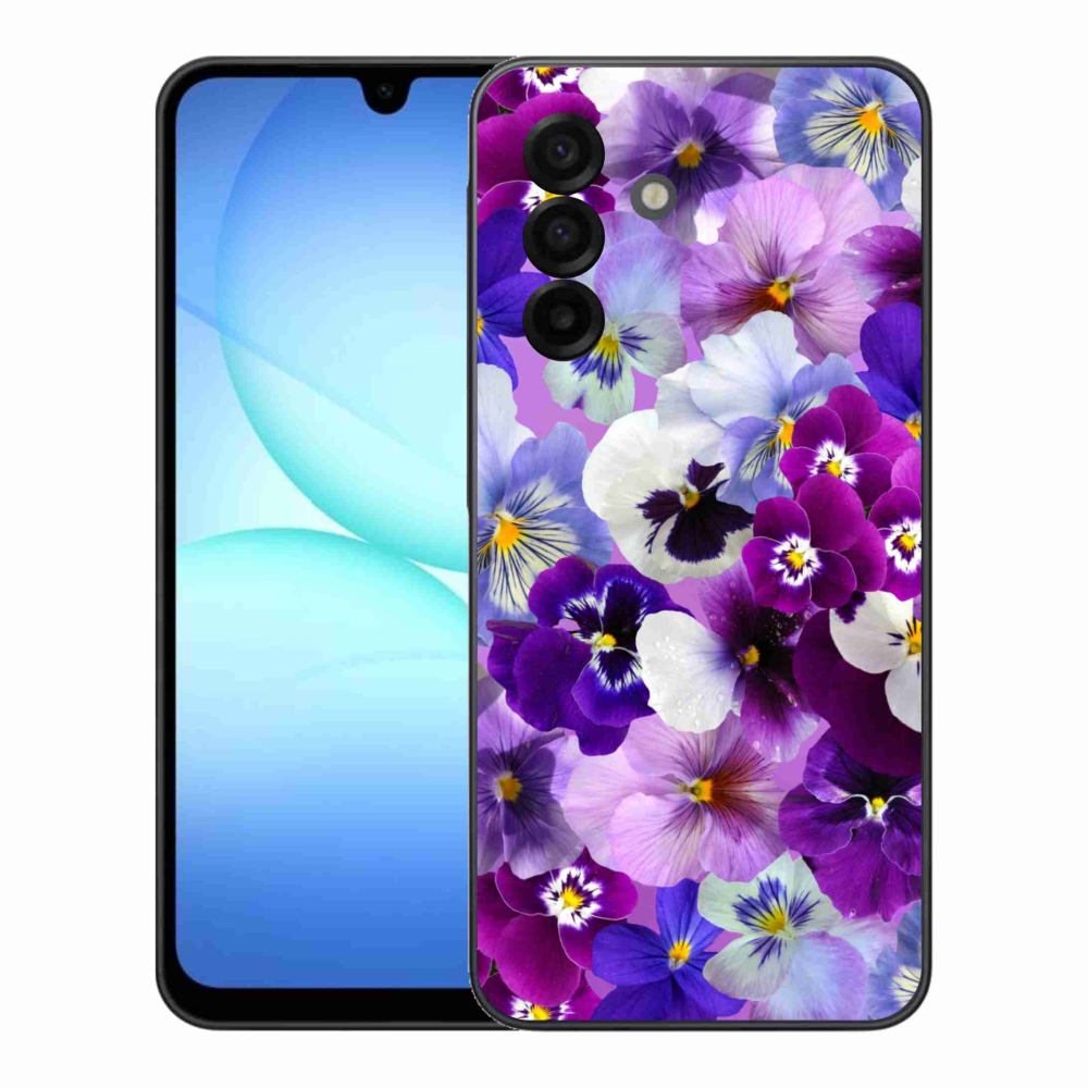 Gélový kryt mmCase na Samsung Galaxy A17 5G - kvety 9