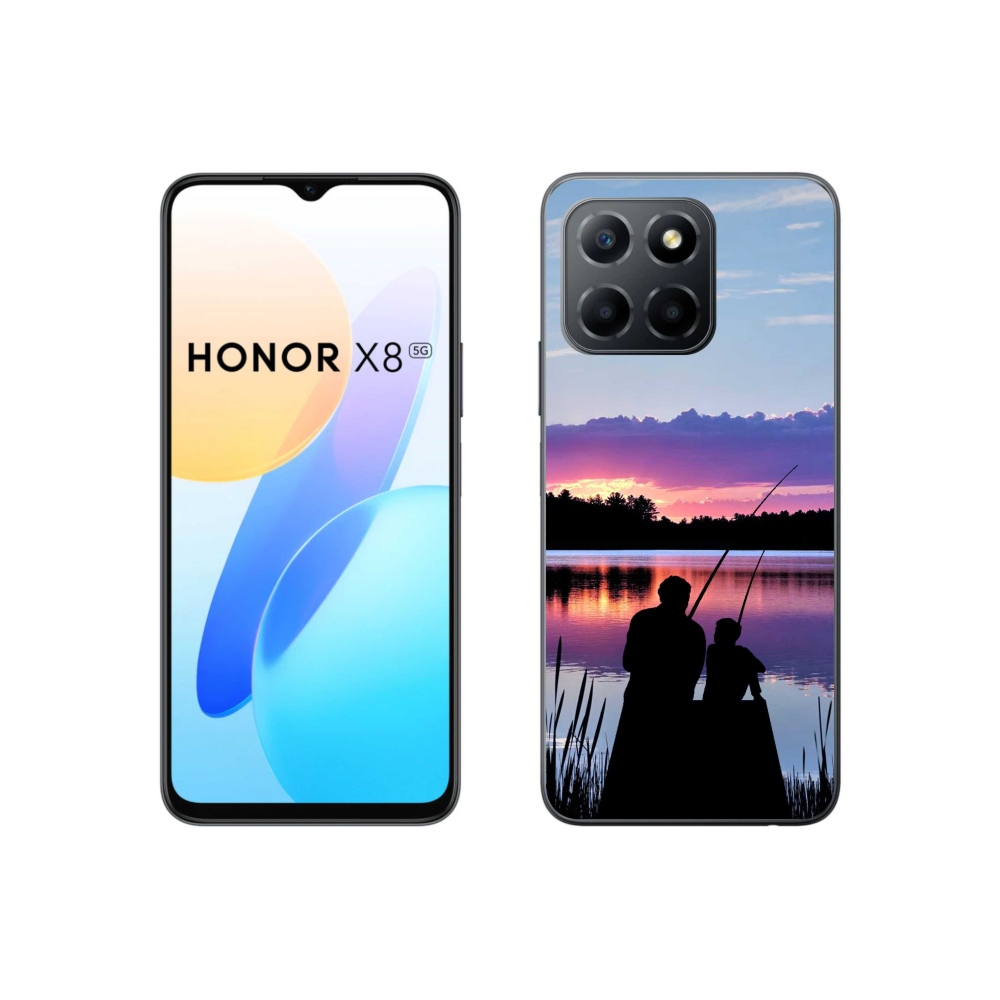 Gélový kryt mmCase na Honor X8 5G/70 Lite 5G - rybárčenie 2