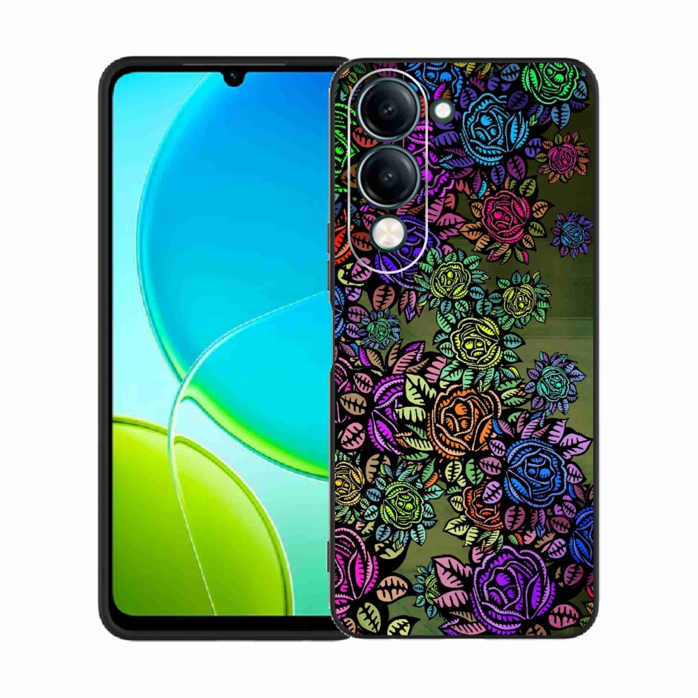 Gélový kryt mmCase na Vivo Y29s 5G - kvety 6