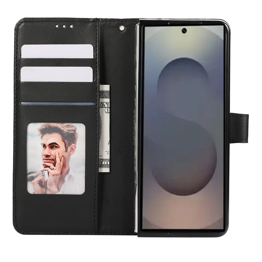 Gridy knižkové púzdro na Samsung Galaxy Z Fold7 5G - čierne