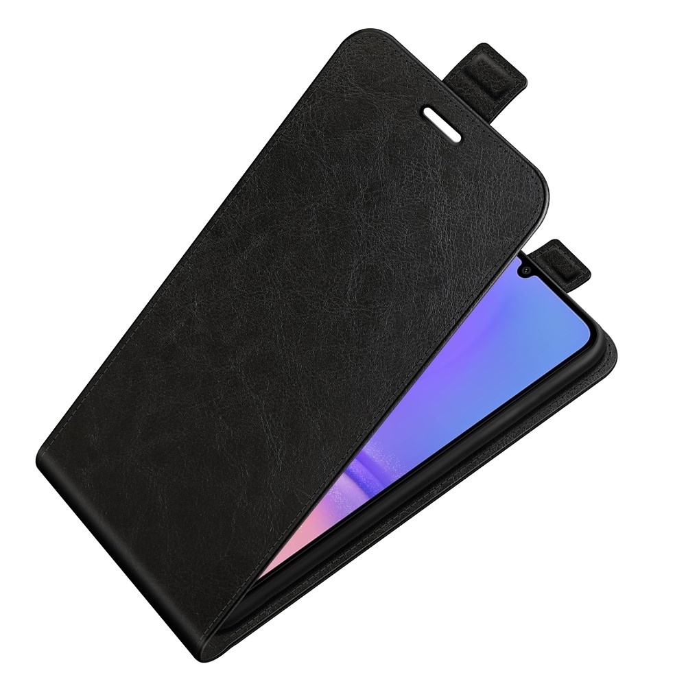 Vertical knižkové púzdro na Samsung Galaxy A06 4G - čierne