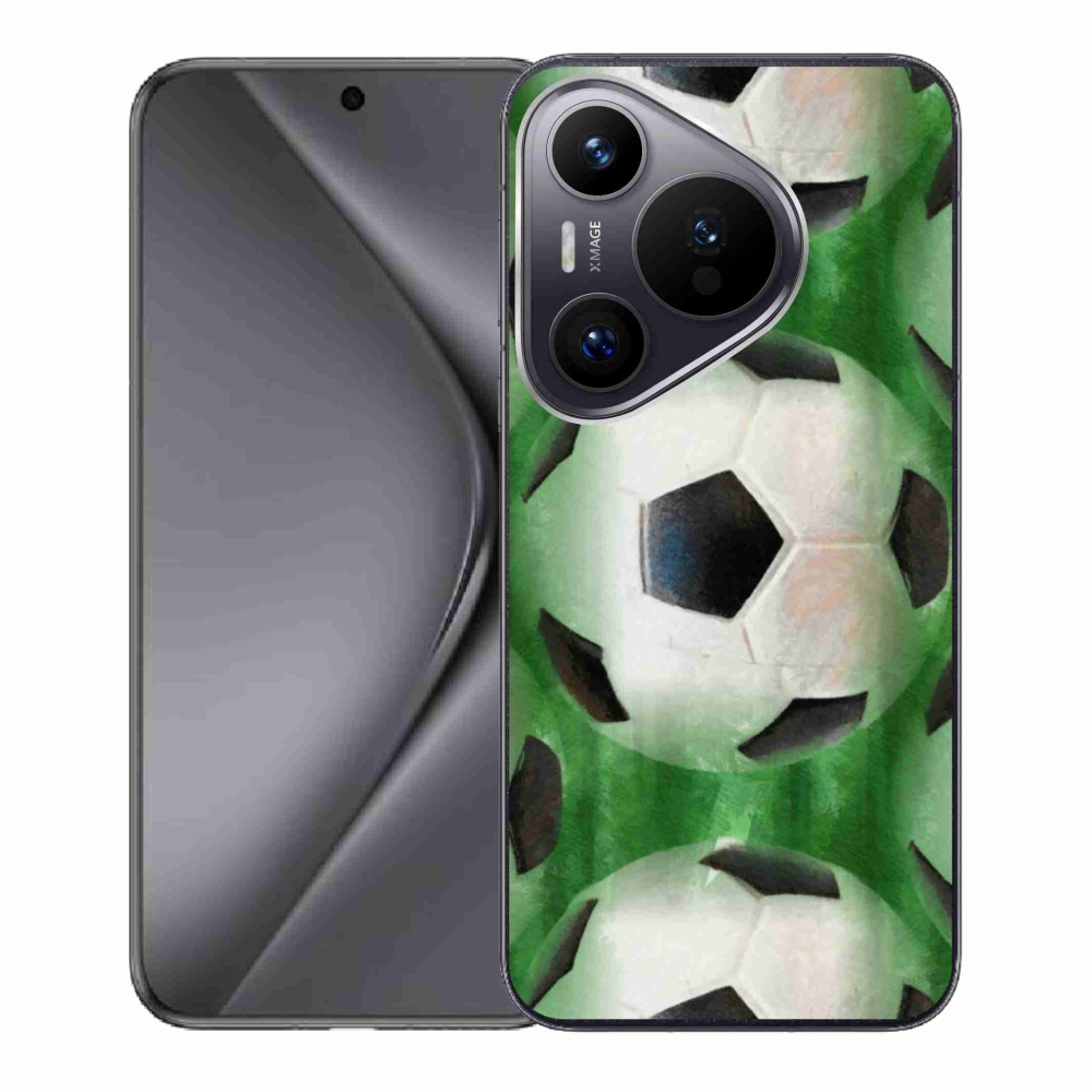 Gélový kryt mmCase na Huawei Pura 70 - futbalová lopta