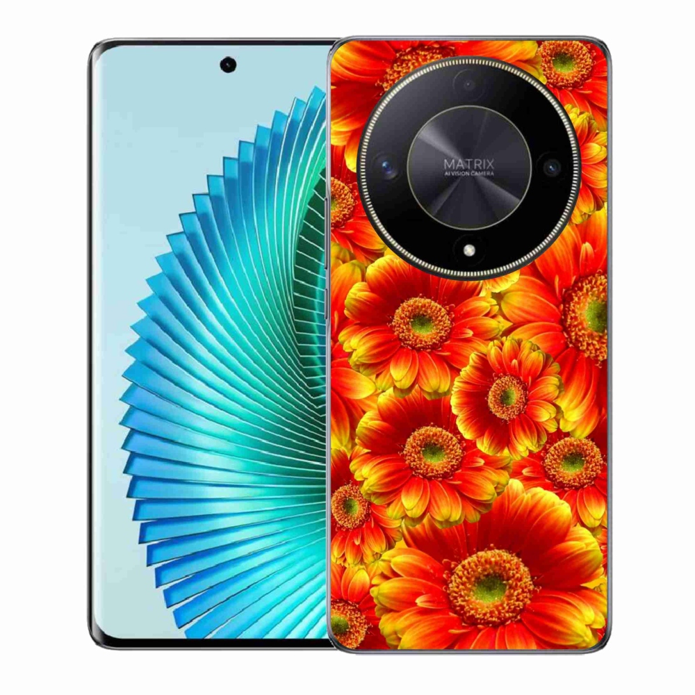 Gélový kryt mmCase na Honor Magic 6 Lite 5G - gerbera 1