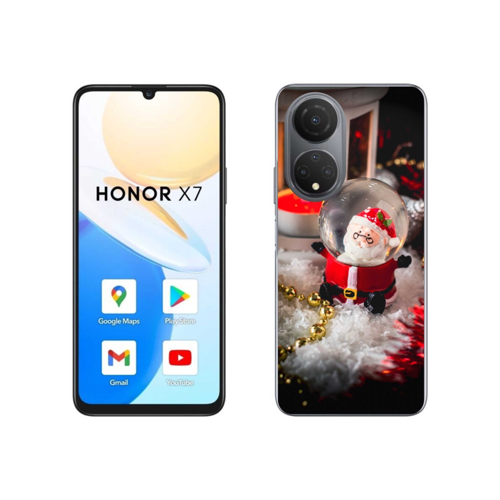 Gélový kryt mmCase na Honor X7 - Santa Claus 1