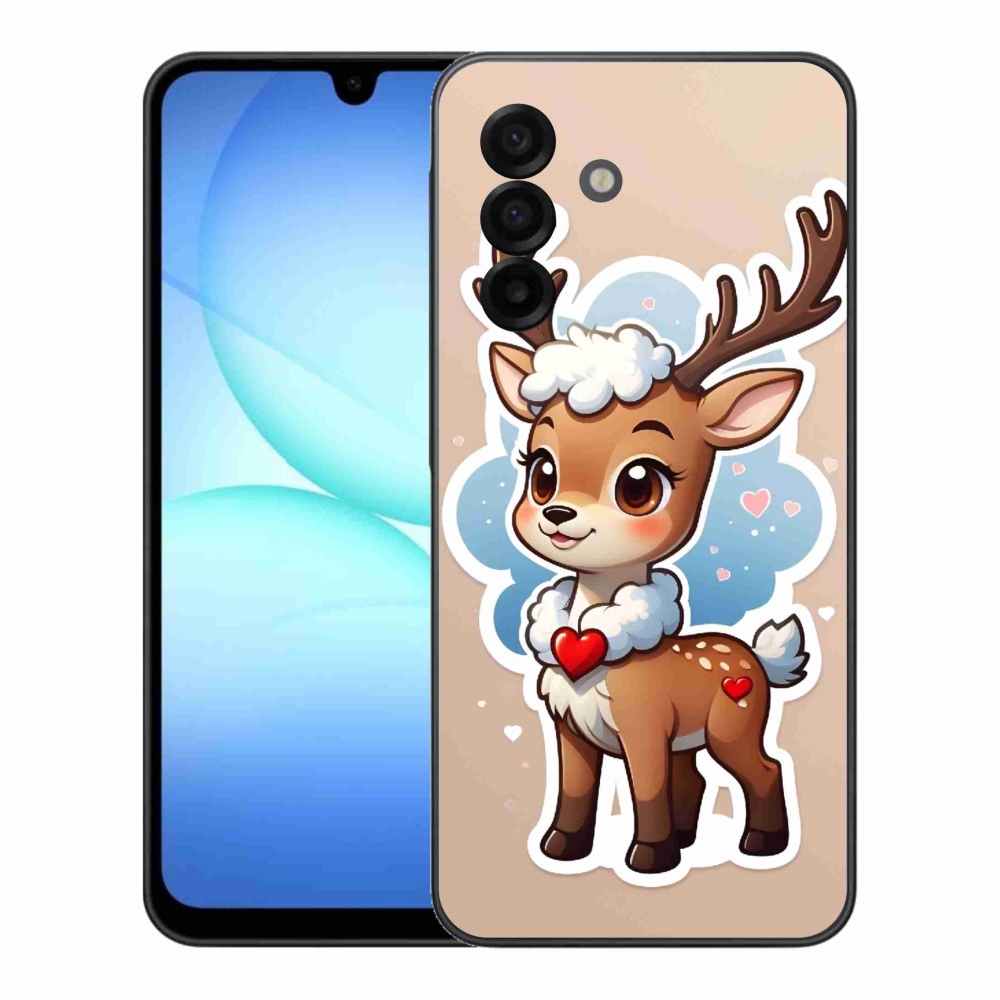 Gélový kryt mmCase na Samsung Galaxy A17 5G - kreslený sob