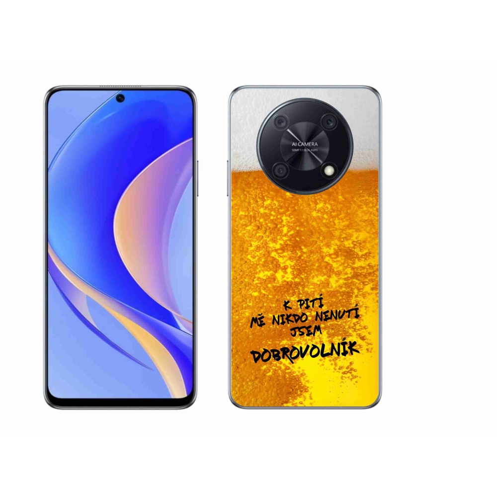 Gélový kryt mmCase na Huawei Nova Y90 - pivný motív 4