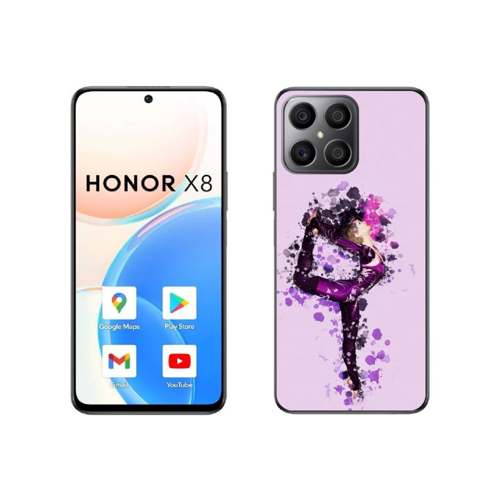 Gélový kryt mmCase na Honor X8 4G - baletka