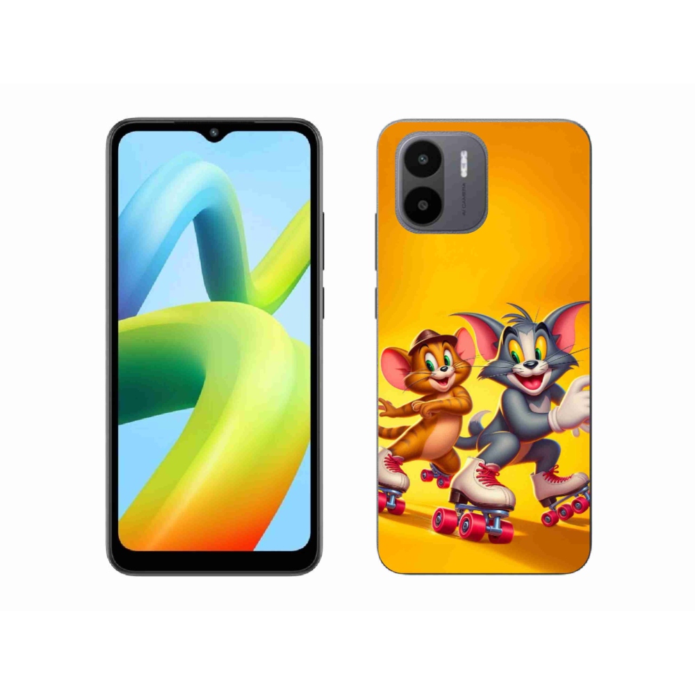 Gélový kryt mmCase na Xiaomi Redmi A1 - tom a jerry