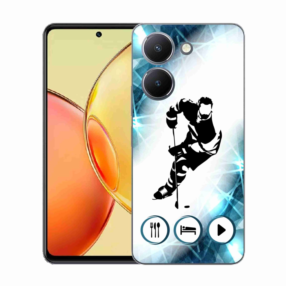 Gélový kryt mmCase na Vivo Y36 - hokej 1