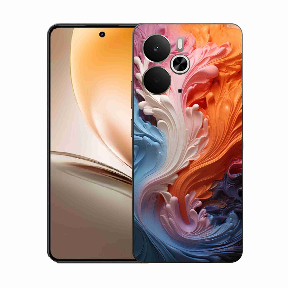 Gélový kryt mmCase na Realme 14 5G - abstraktný motív 8