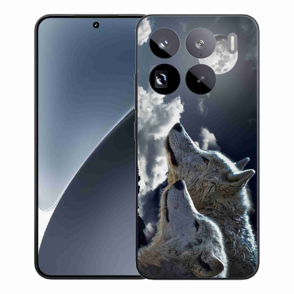 Gélový kryt mmCase na Xiaomi 15 Pro - vlci