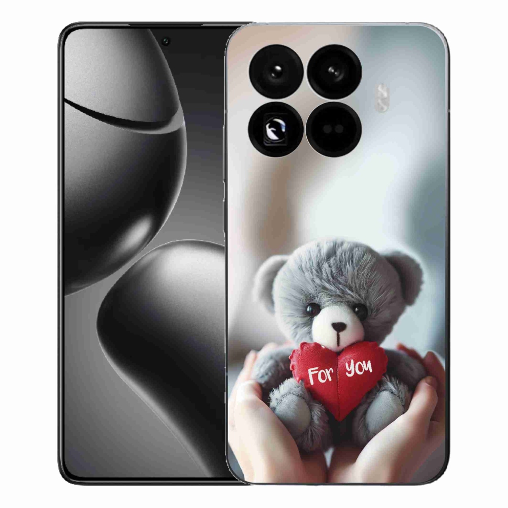 Gélový kryt mmCase na Xiaomi 15T Pro - medvedík pre zamilovaných