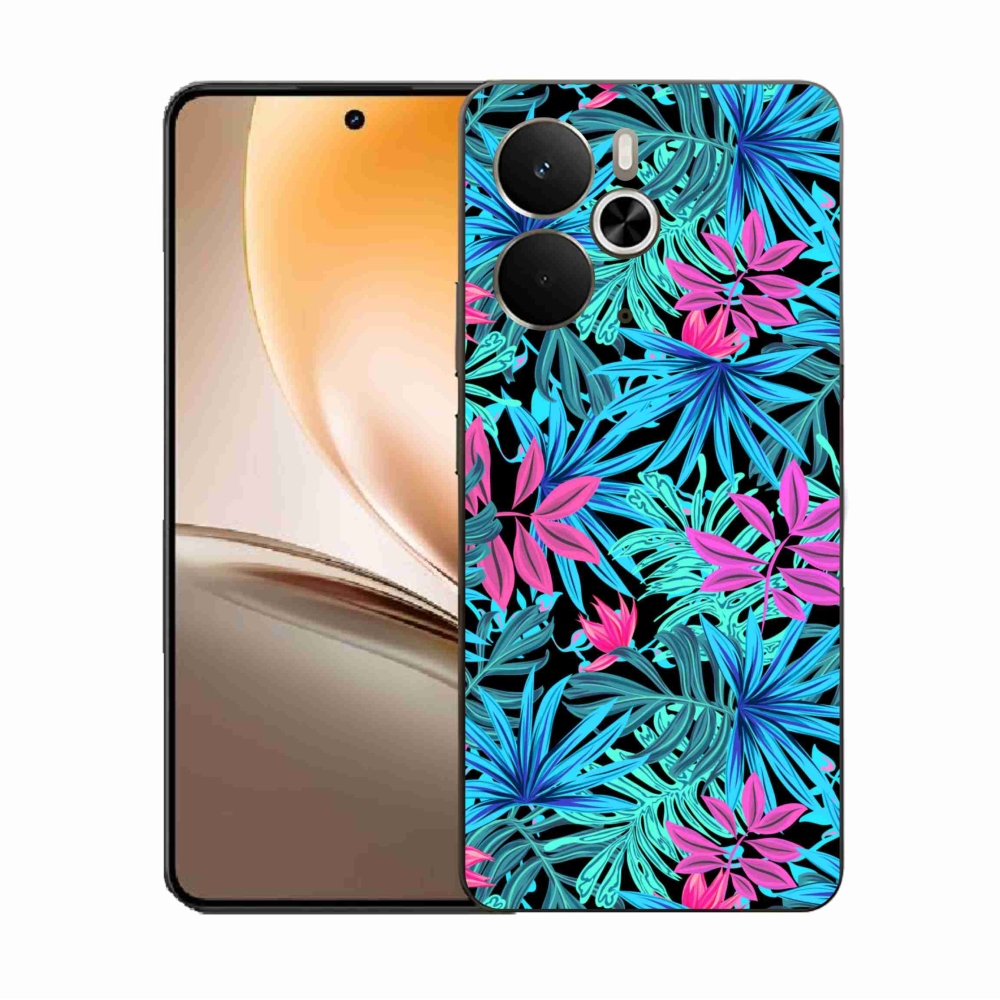 Gélový kryt mmCase na Realme 14 5G - kvety 3