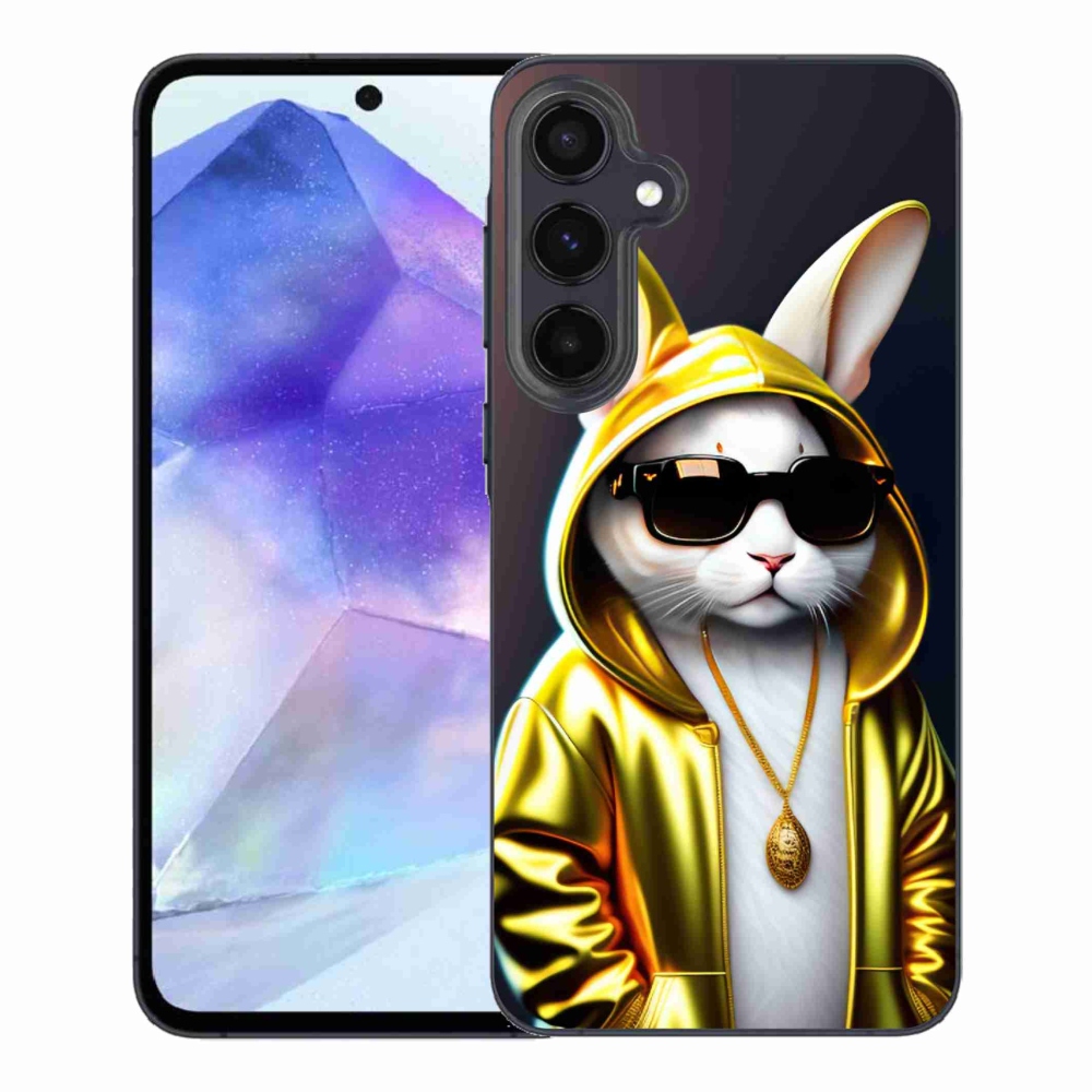 Gélový kryt mmCase na Samsung Galaxy A55 5G - mačka boss