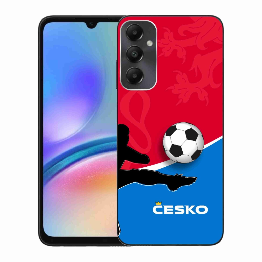 Gélový kryt mmCase na Samsung Galaxy A05s - futbal Česko 2