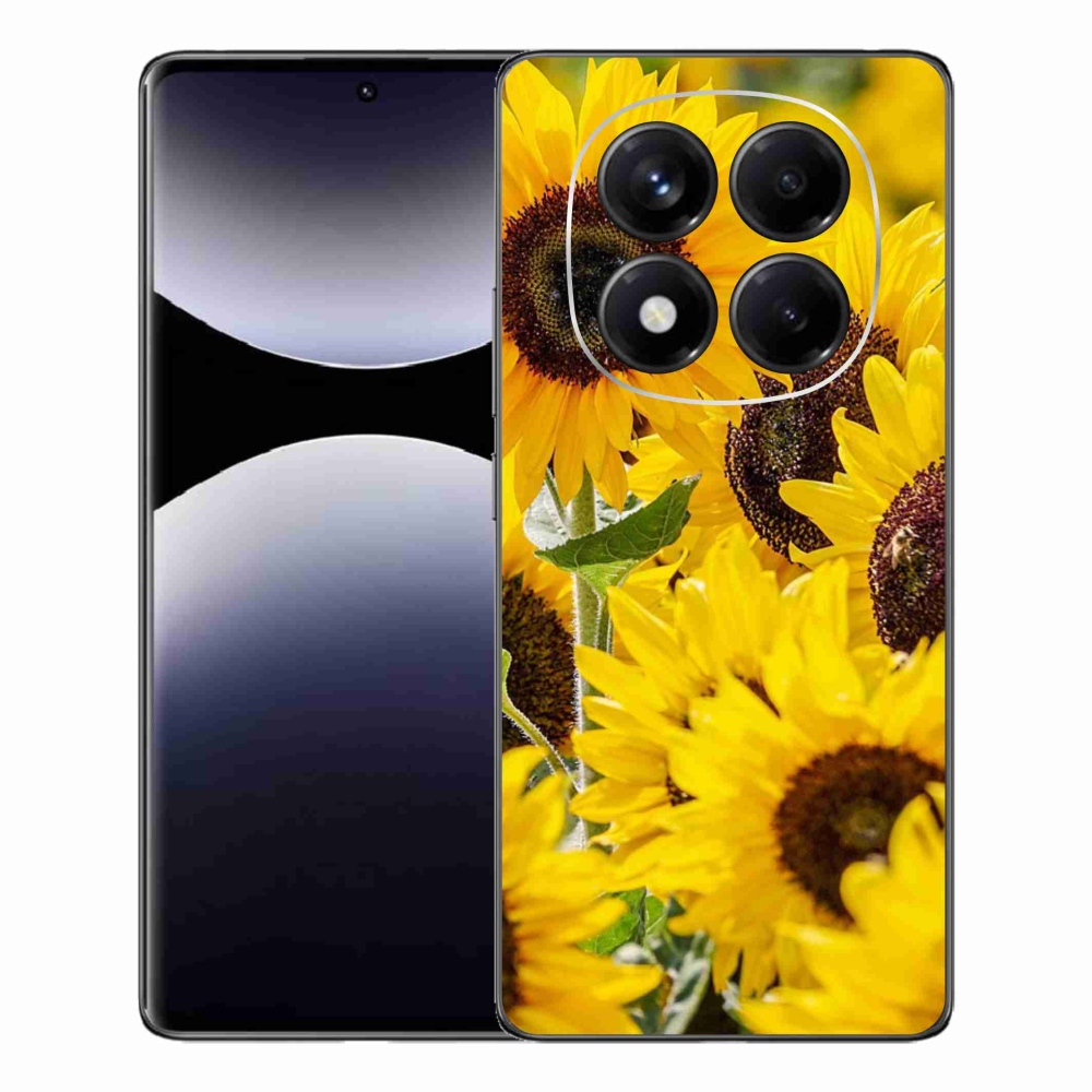 Gélový kryt mmCase na Xiaomi Redmi Note 14 Pro - slnečnice