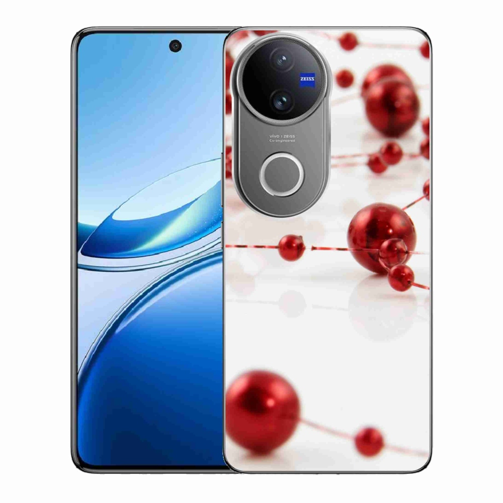 Gélový kryt mmCase na Vivo V50 5G - vianočná reťaz