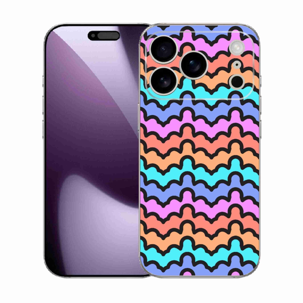 Gélový kryt mmCase na iPhone 17 Pro - abstraktný motív 30
