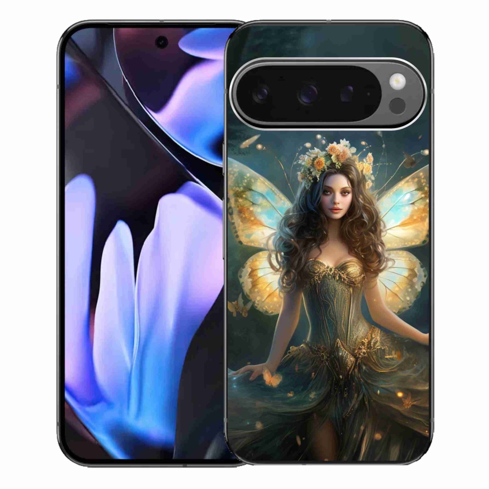 Gélový kryt mmCase na Google Pixel 9 Pro XL - motýlia žena