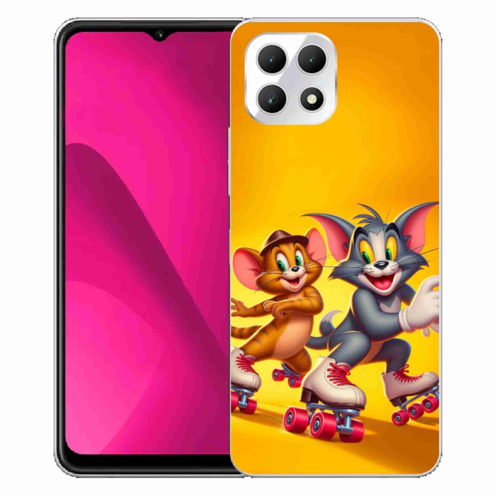 Gélový kryt mmCase na T-Mobile T Phone 2 - tom a jerry