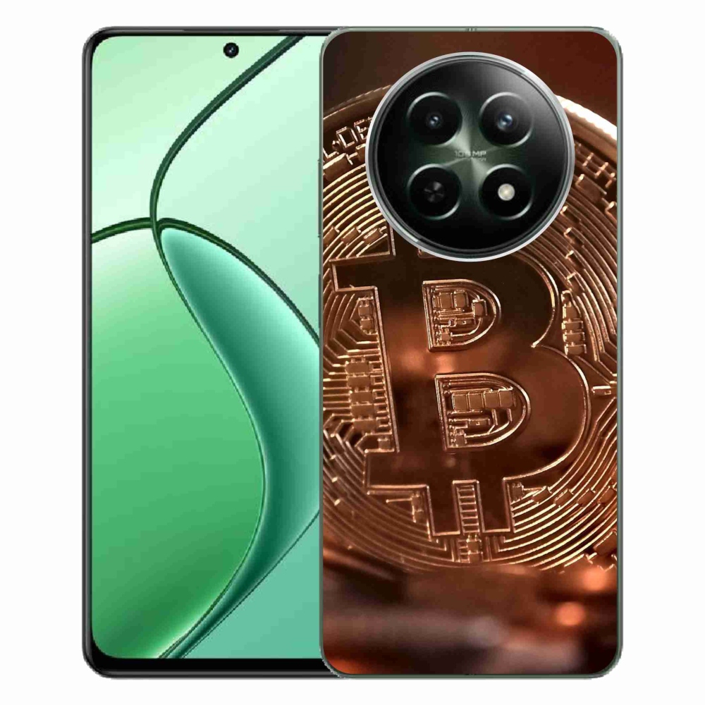 Gélový kryt mmCase na Realme 12 5G/12x 5G - bitcoin