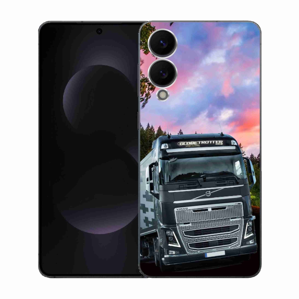 Gélový kryt mmCase na Samsung Galaxy S25 Edge - kamión 2